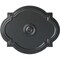 Ekena Millwork Waltz Ceiling Medallion (Fits Canopies up to 4 1/2"), Hand-Painted Pewter, 21 1/4"W x 17 3/8"H x 1"P CM21WAPES - alternate 1